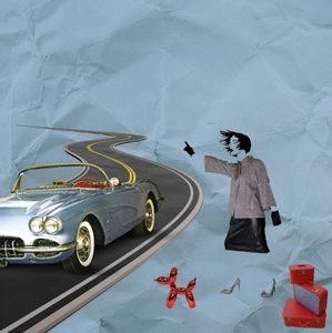 Carmen Black and White Houndstooth Car Coat